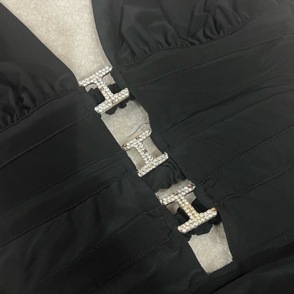 Vizio black mini dress size medium - Picture 2 of 6